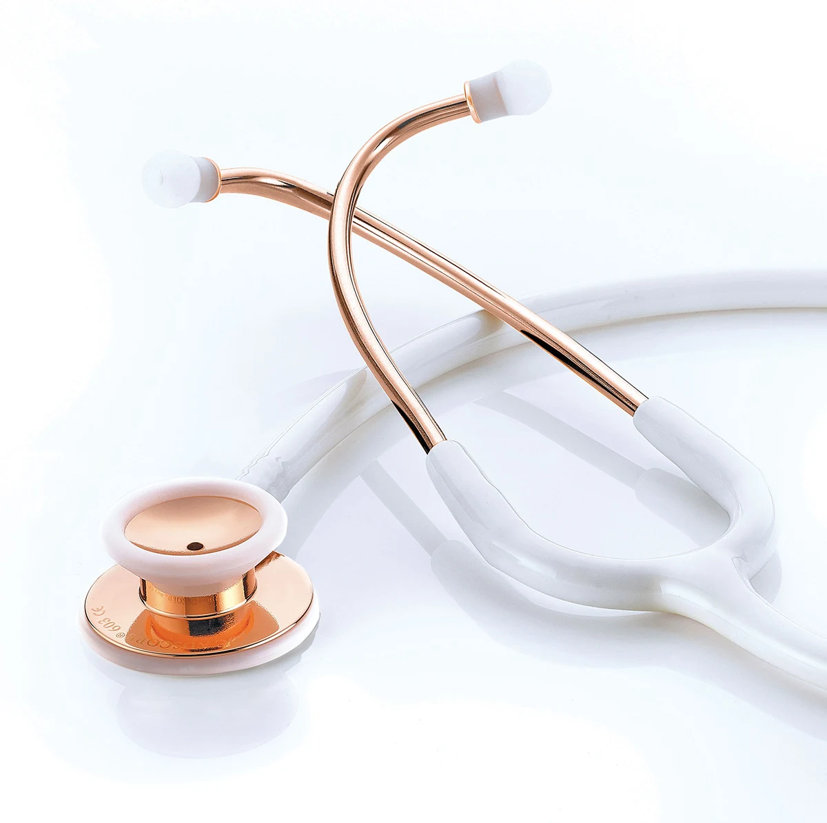 ADC Adscope 603 dual-head chestpiece in rose gold